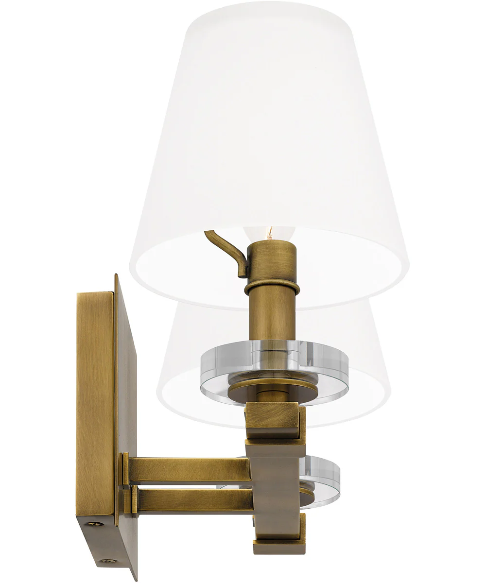 Kelsey Glen Medium 2-light Bath Light Weathered Brass - Image 5
