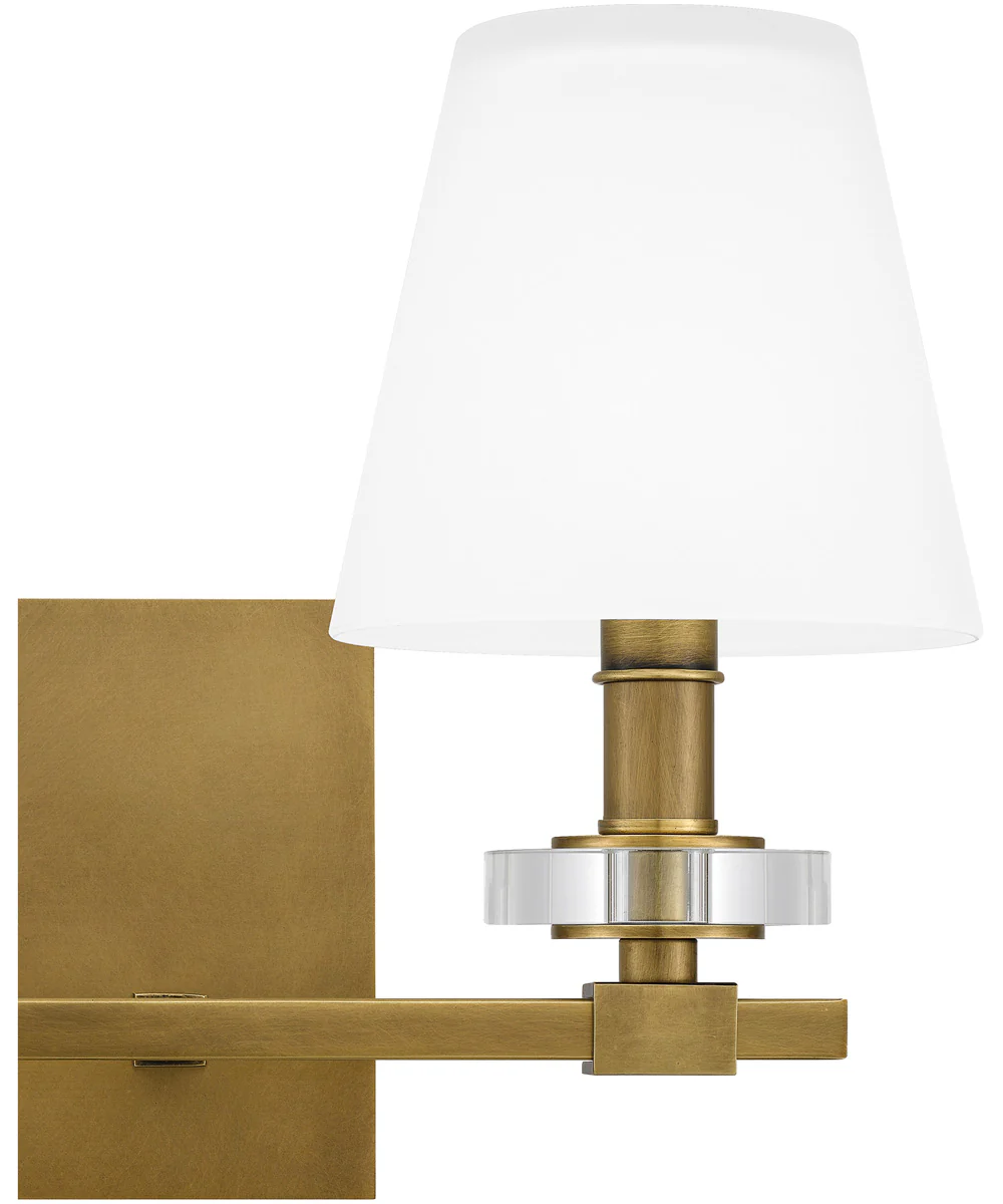 Kelsey Glen Medium 2-light Bath Light Weathered Brass - Image 6