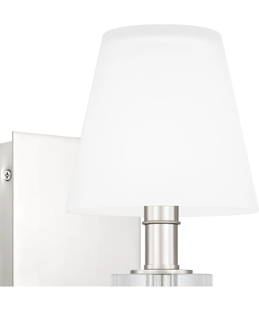 Kelsey Glen Small 1-light Wall Sconce Polished Nickel - Image 6