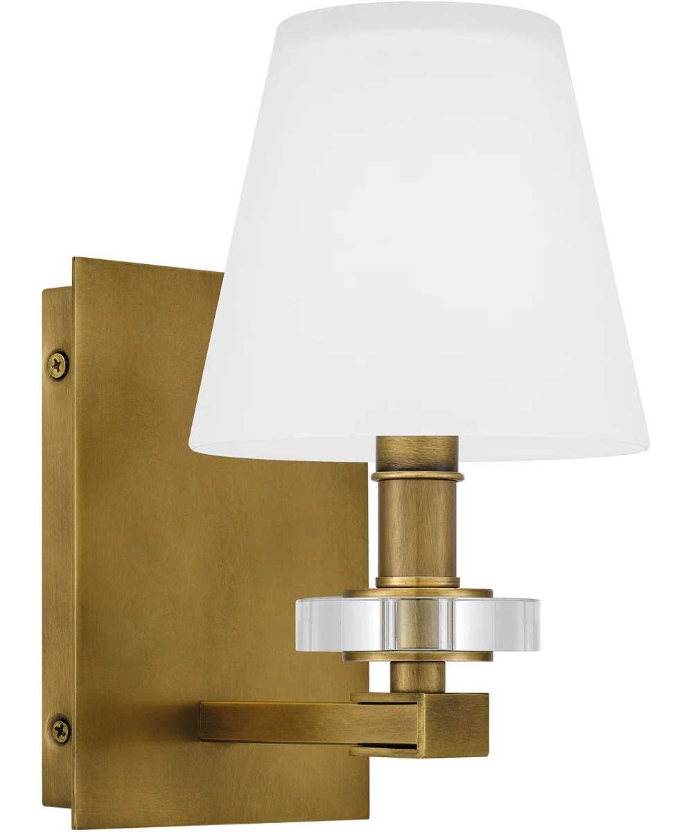 Kelsey Glen Small 1-light Wall Sconce Weathered Brass - Image 3
