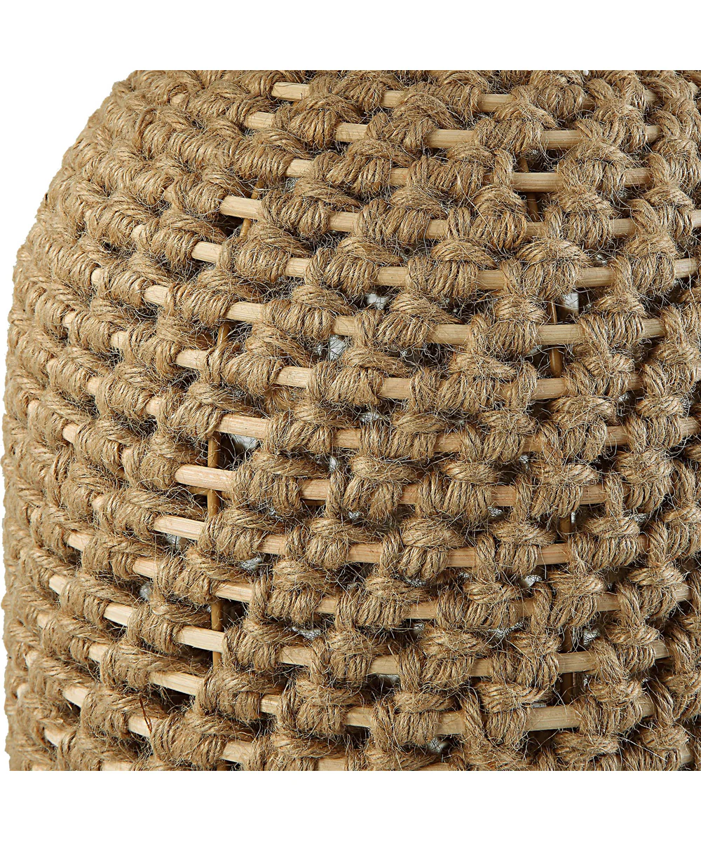 Kendari Rope & Rattan Table Lamp - Image 7