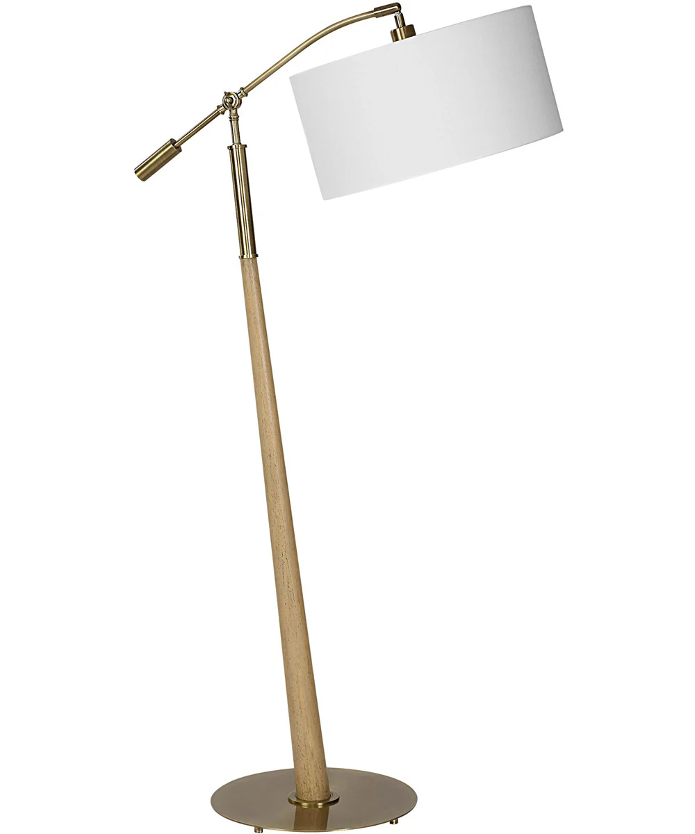 Kennett Wooden Floor Lamp - Image 5