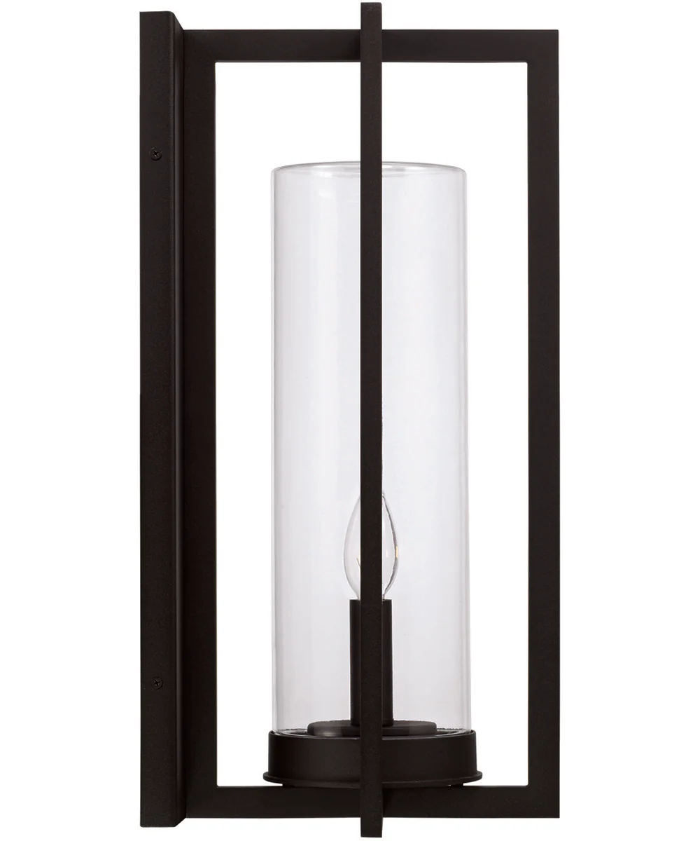 Kent 2-Light Outdoor Wall-Lantern Rain or Shine - Black - Image 5