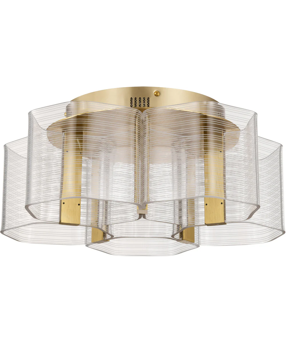 Kenzo  Close-to-Ceiling Polished Anodized Bronze - Image 8