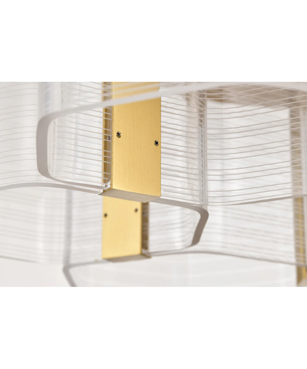 Kenzo Close-to-Ceiling Polished Anodized Bronze - Image 10