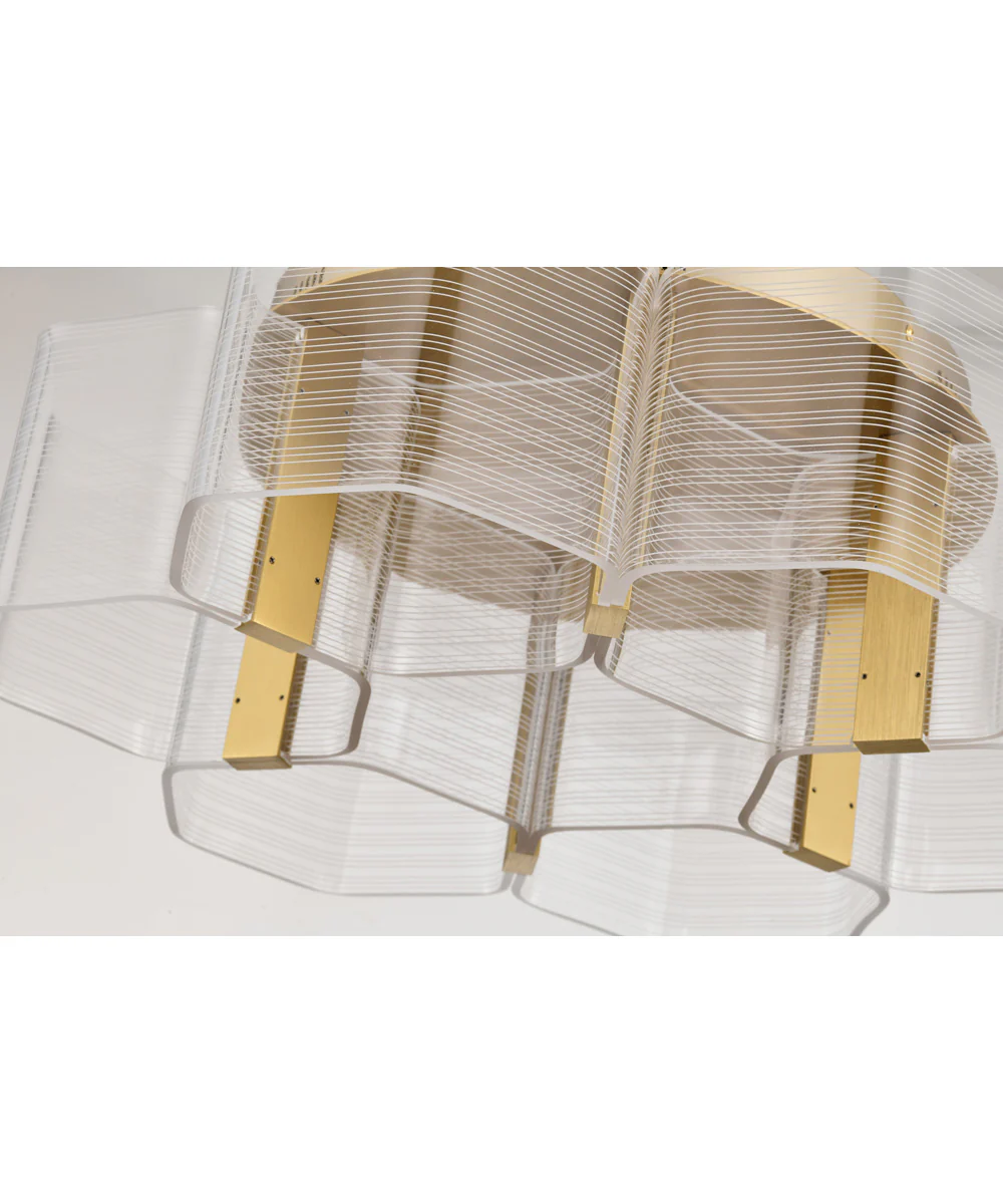 Kenzo Close-to-Ceiling Polished Anodized Bronze - Image 11