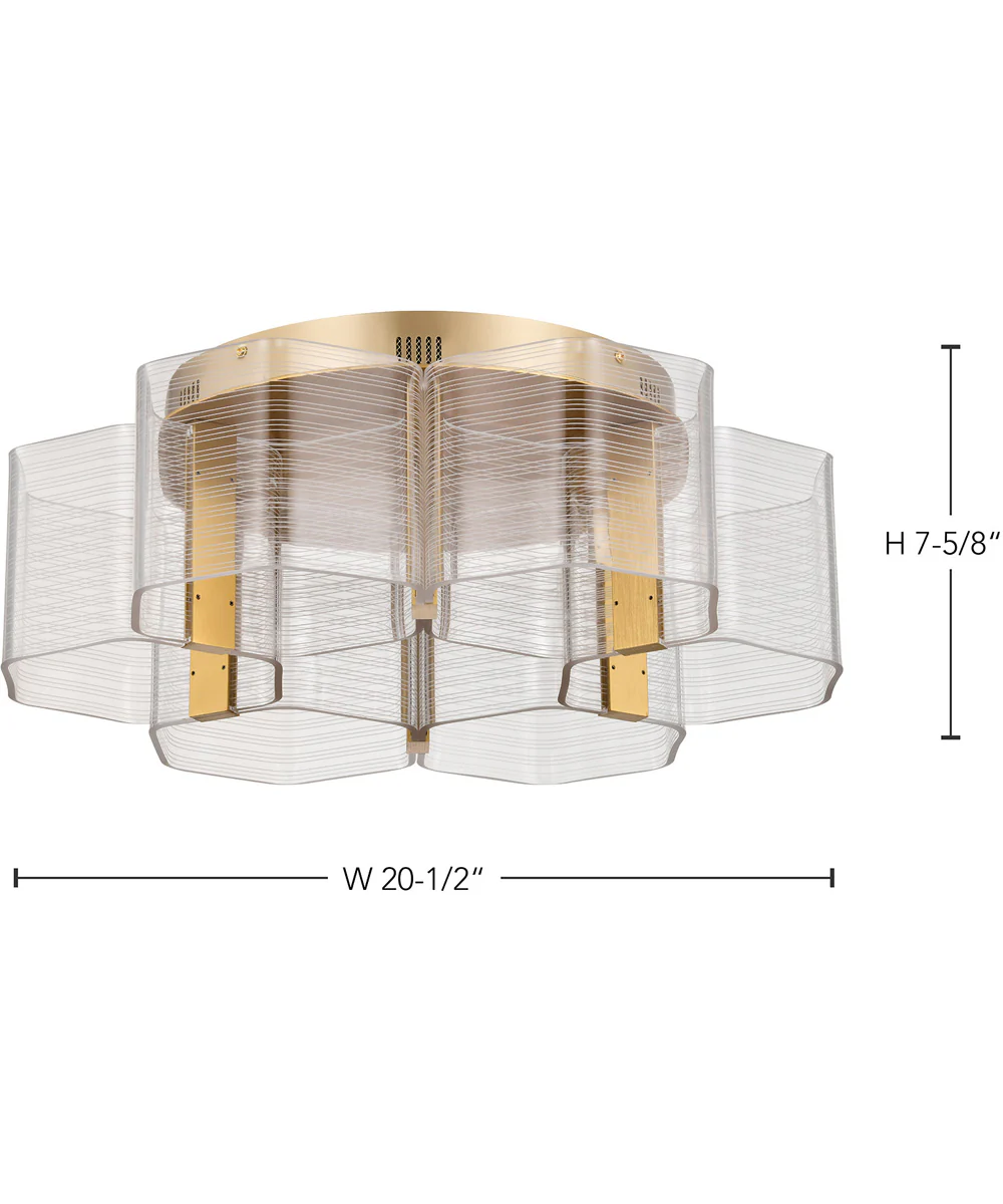 Kenzo Close-to-Ceiling Polished Anodized Bronze - Image 12