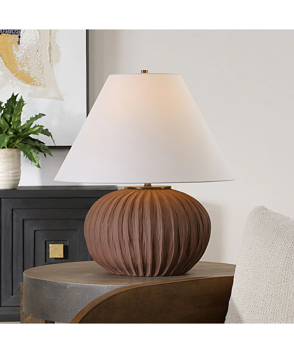 Keoghan Terracotta Table Lamp - Image 2