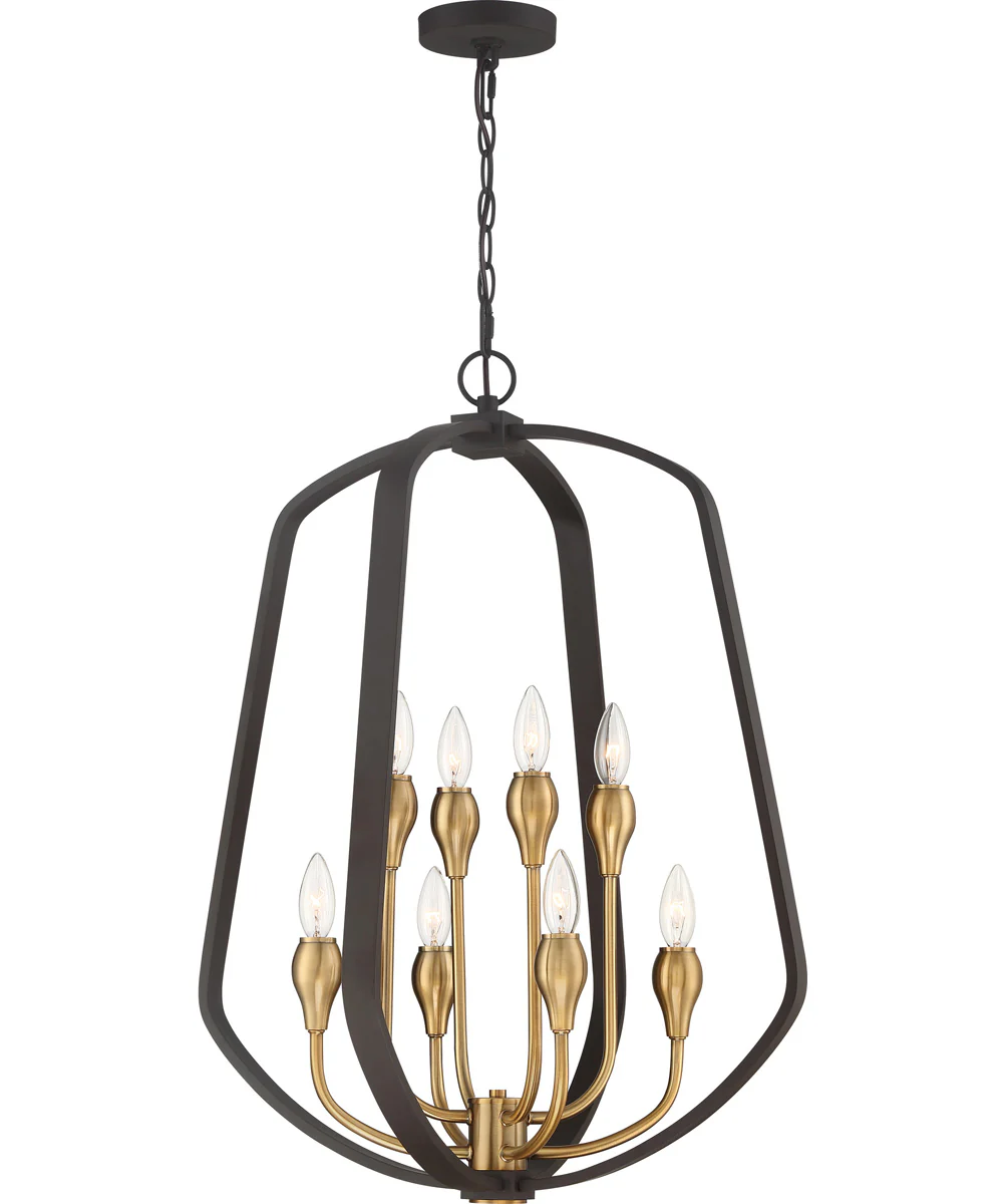 Kinkade 8-light Pendant Western Bronze - Image 2