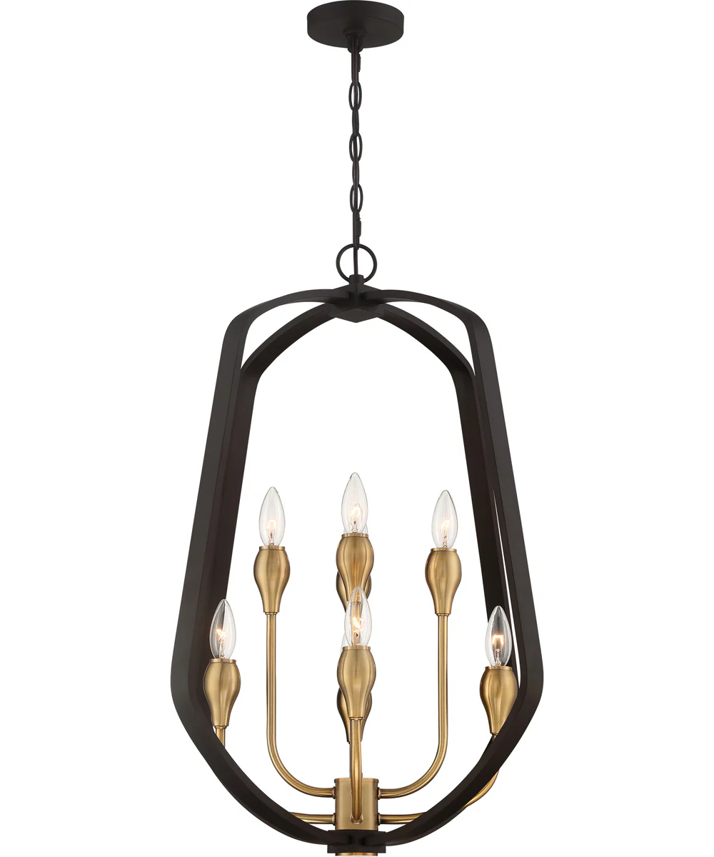 Kinkade 8-light Pendant Western Bronze - Image 4