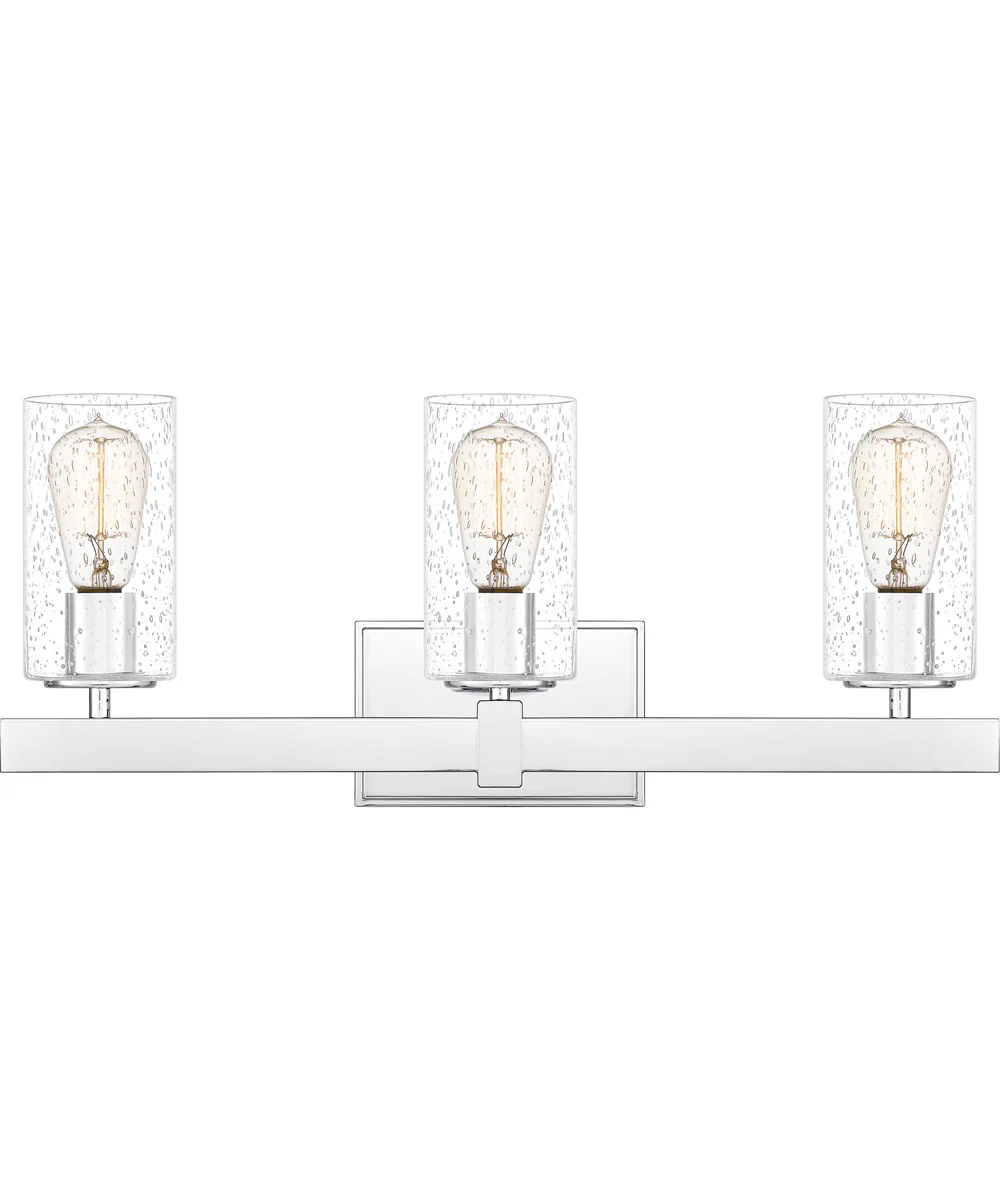 Kirby Large 3-light Bath Light Polished Chrome