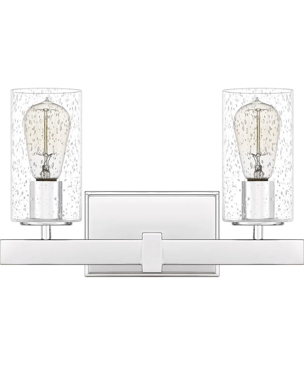 Kirby Medium 2-light Bath Light Polished Chrome - Image 3