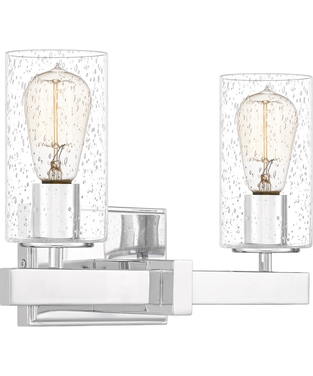 Kirby Medium 2-light Bath Light Polished Chrome - Image 4