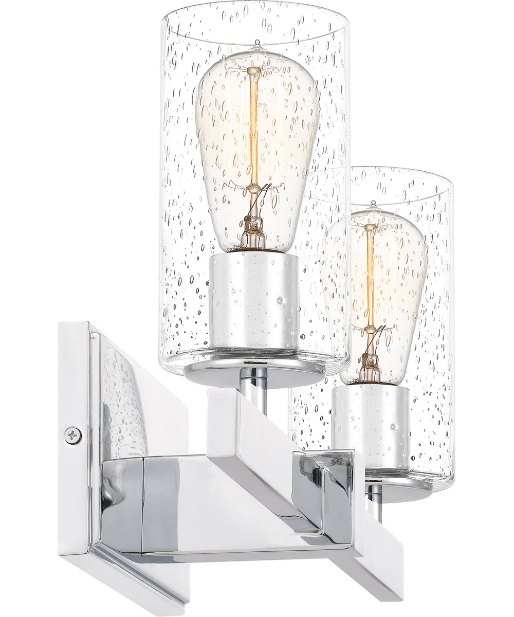 Kirby Medium 2-light Bath Light Polished Chrome - Image 5