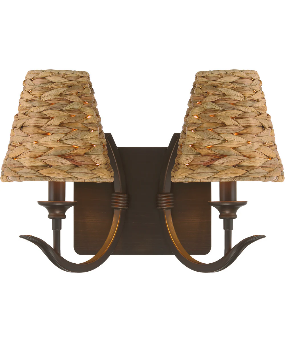 Kokomo 2-Light Lighting Aged Bronze Brushed - Image 2