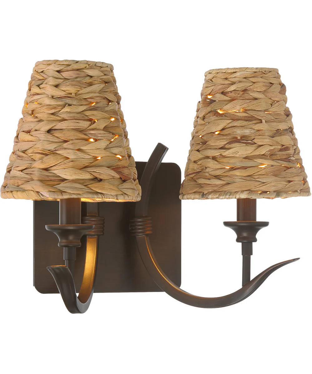 Kokomo 2-Light Lighting Aged Bronze Brushed - Image 4