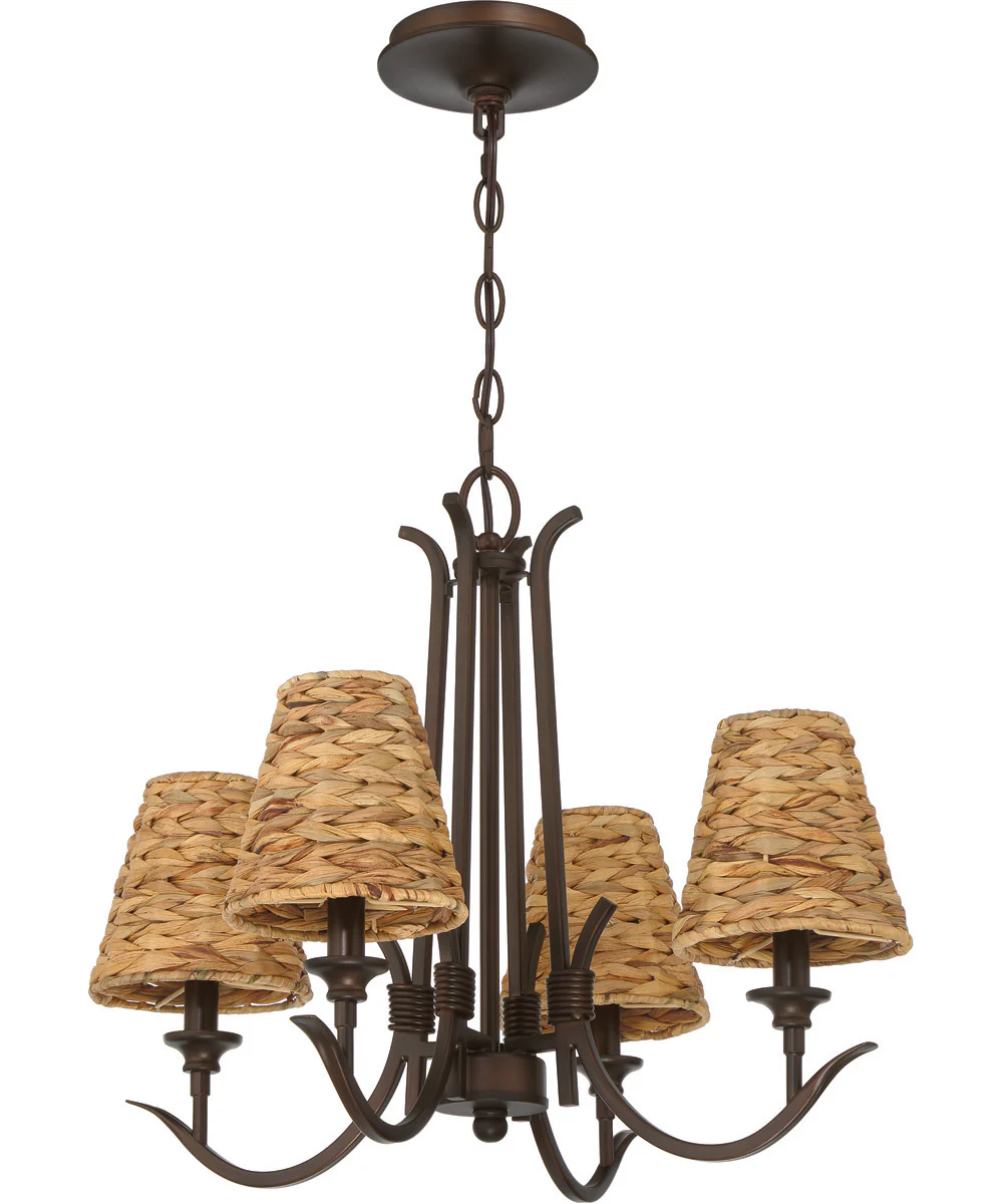 Kokomo 4-Light Lighting Aged Bronze Brushed