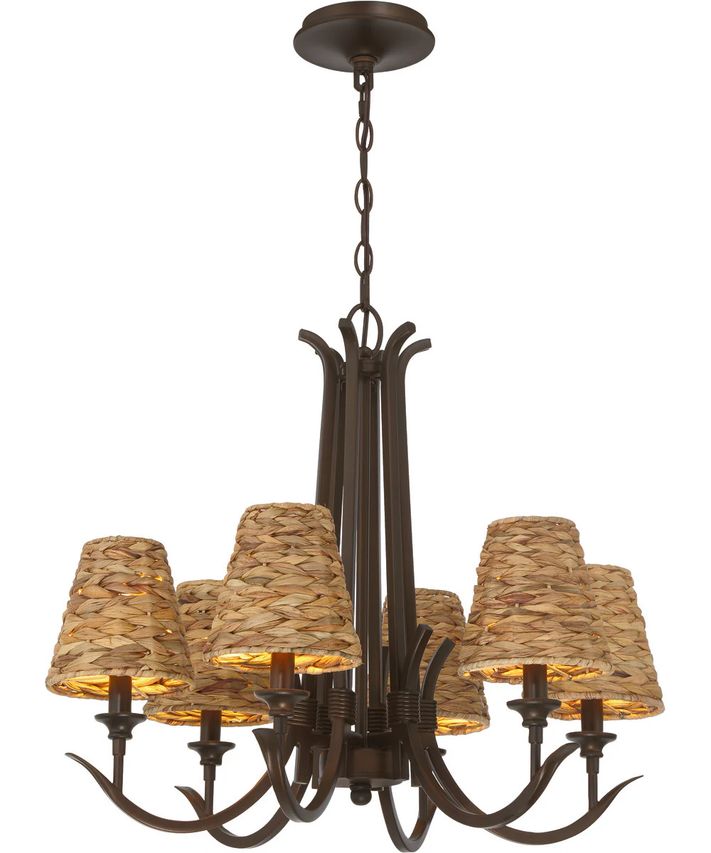 Kokomo 6-Light Lighting Aged Bronze Brushed - Image 2