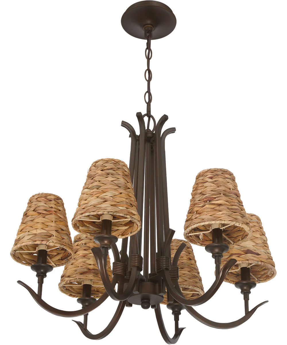 Kokomo 6-Light Lighting Aged Bronze Brushed - Image 3