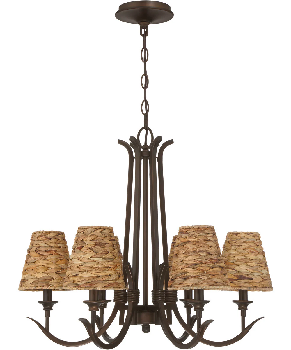 Kokomo 6-Light Lighting Aged Bronze Brushed - Image 4