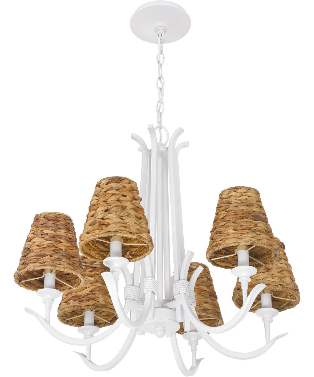 Kokomo 6-Light Lighting Matte White - Image 3