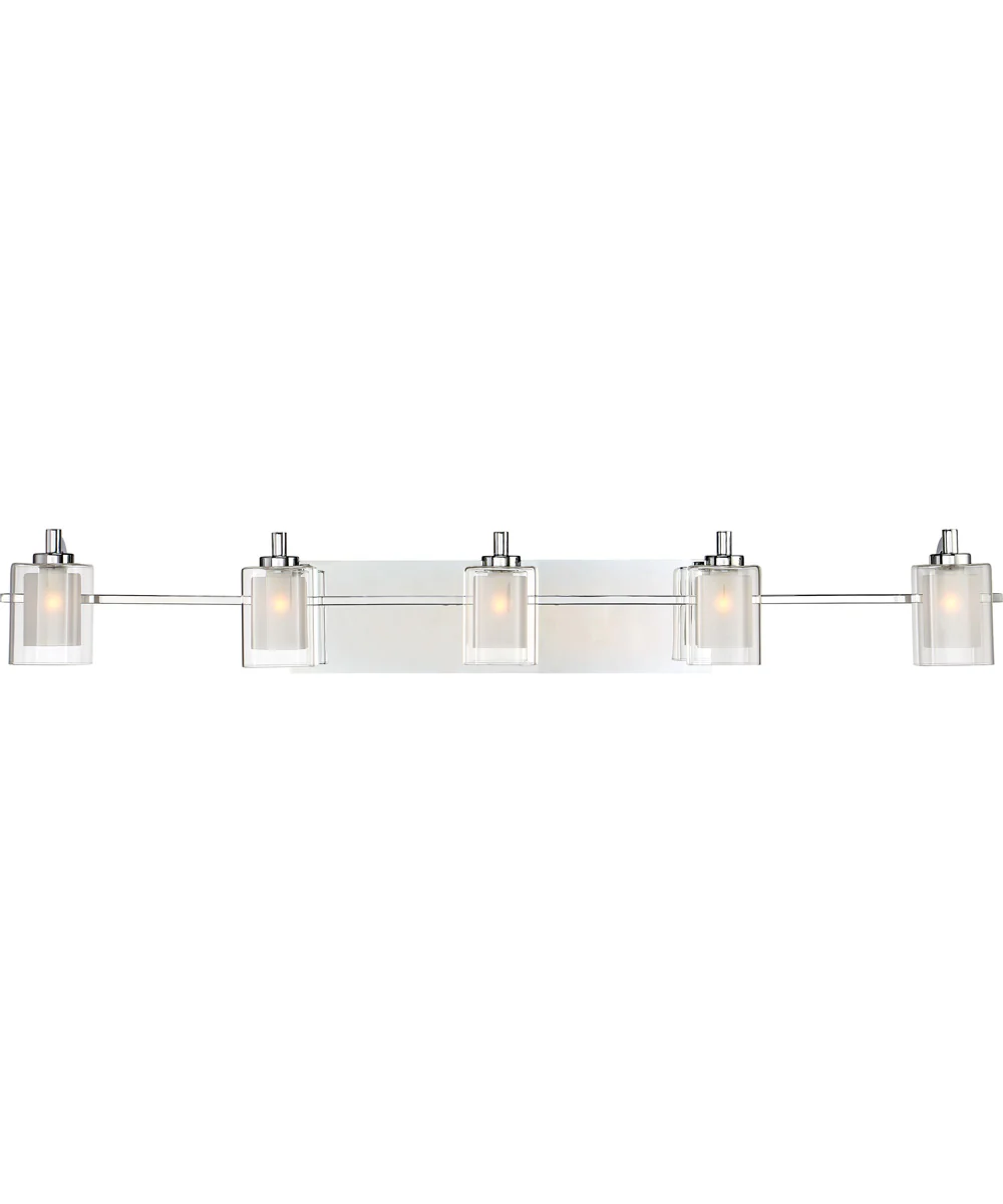 Kolt 5-light Bath Light Polished Chrome - Image 2