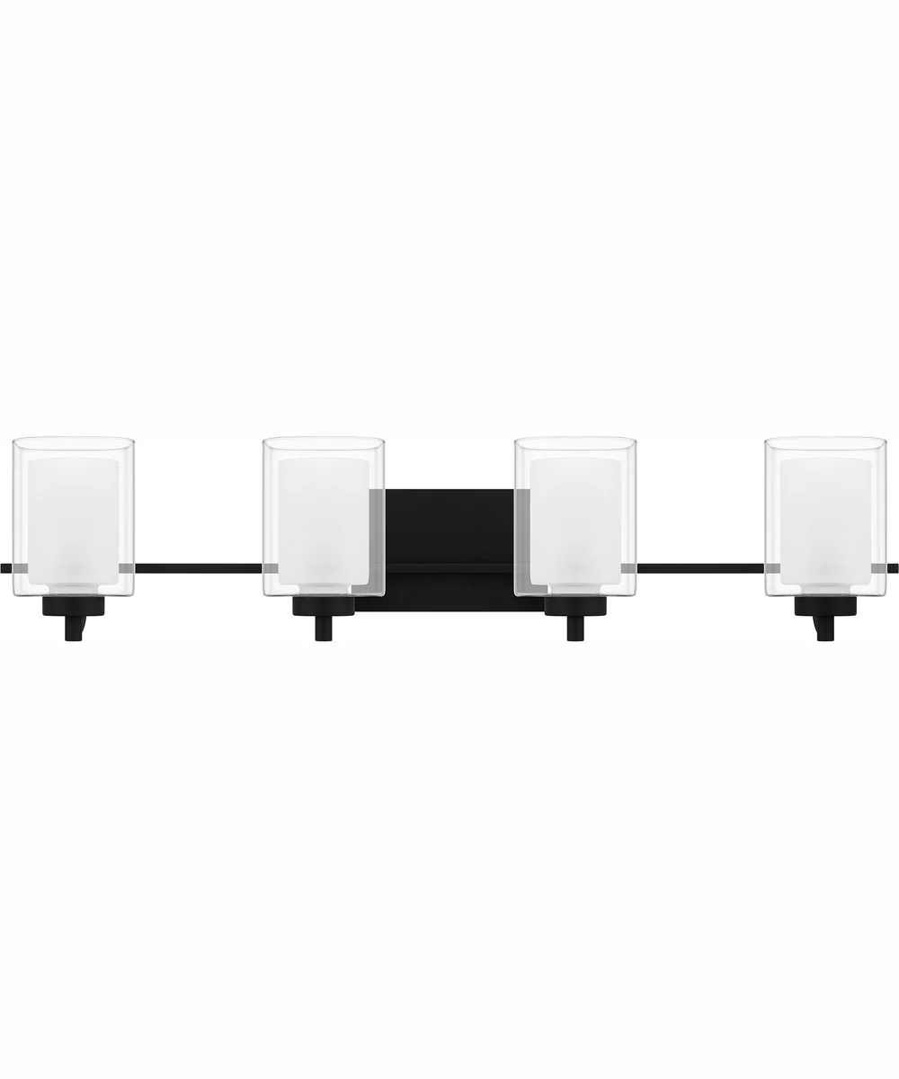 Kolt Extra Large 4-light Bath Light Matte Black - Image 3