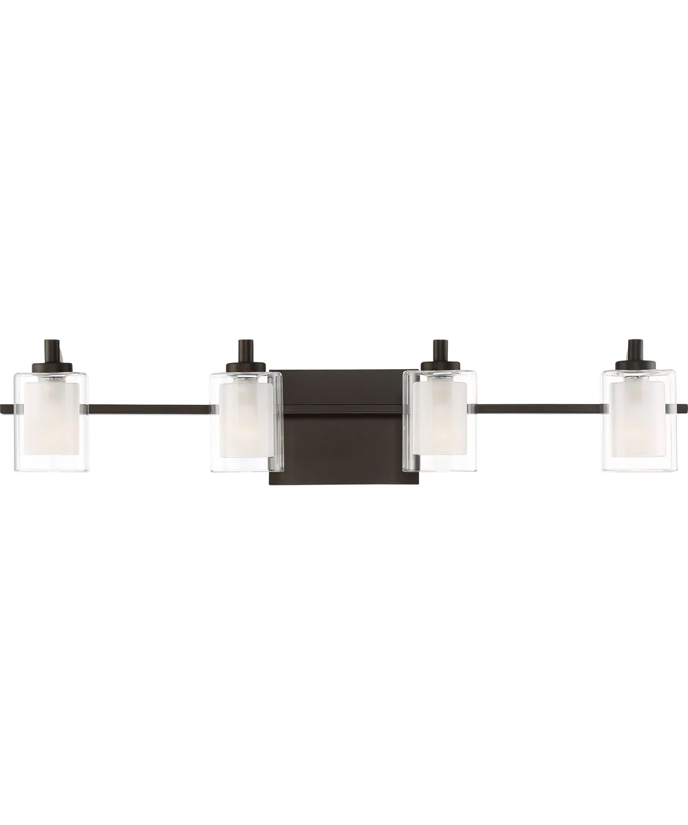 Kolt Extra Large 4-light Bath Light Western Bronze - Image 2