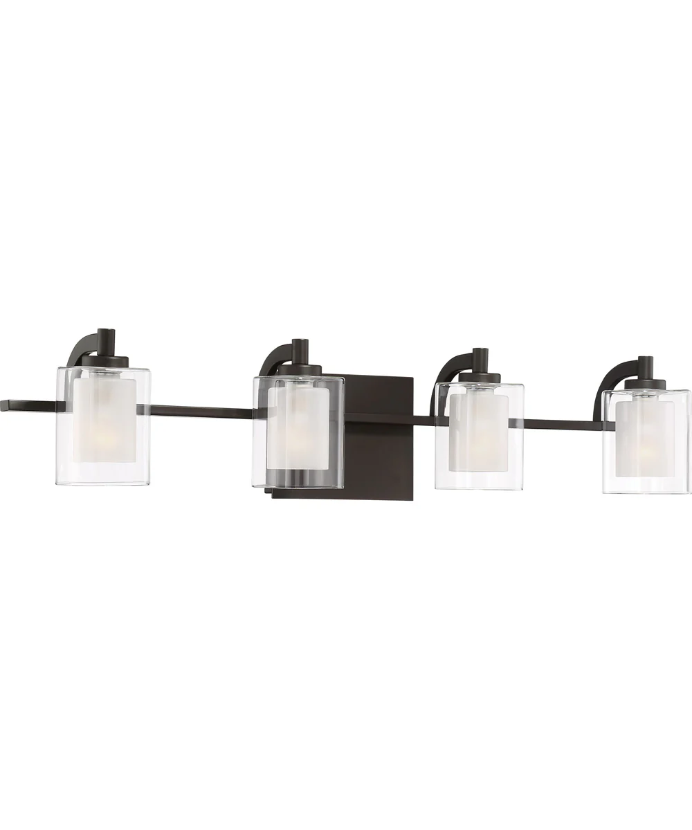 Kolt Extra Large 4-light Bath Light Western Bronze - Image 3