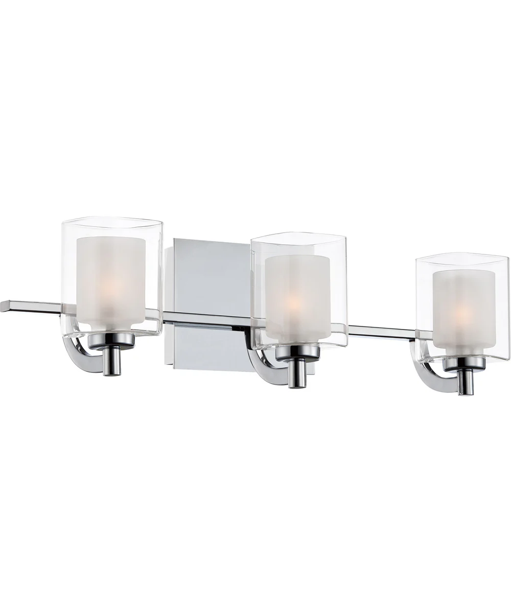Kolt Large 3-light Bath Light Polished Chrome - Image 4