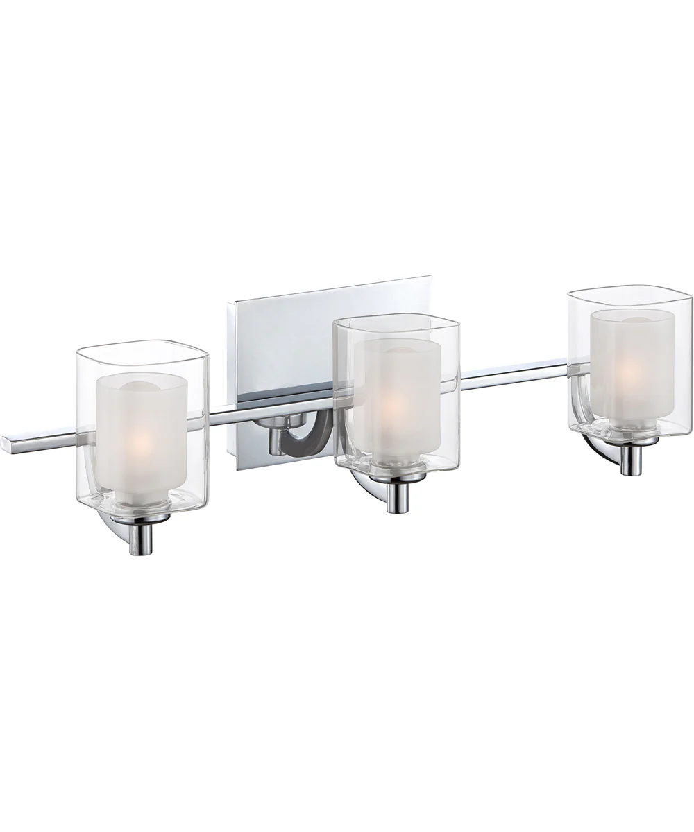 Kolt Large 3-light Bath Light Polished Chrome - Image 5