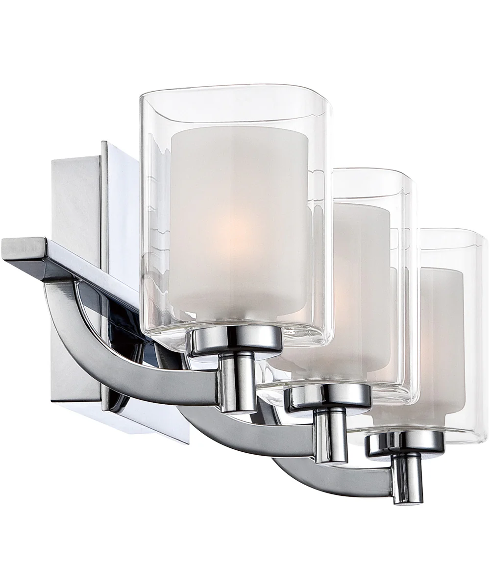 Kolt Large 3-light Bath Light Polished Chrome - Image 6