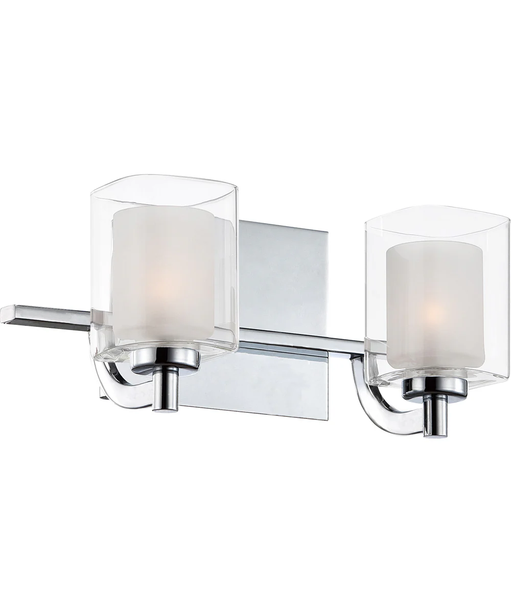 Kolt Medium 2-light Bath Light Polished Chrome - Image 2