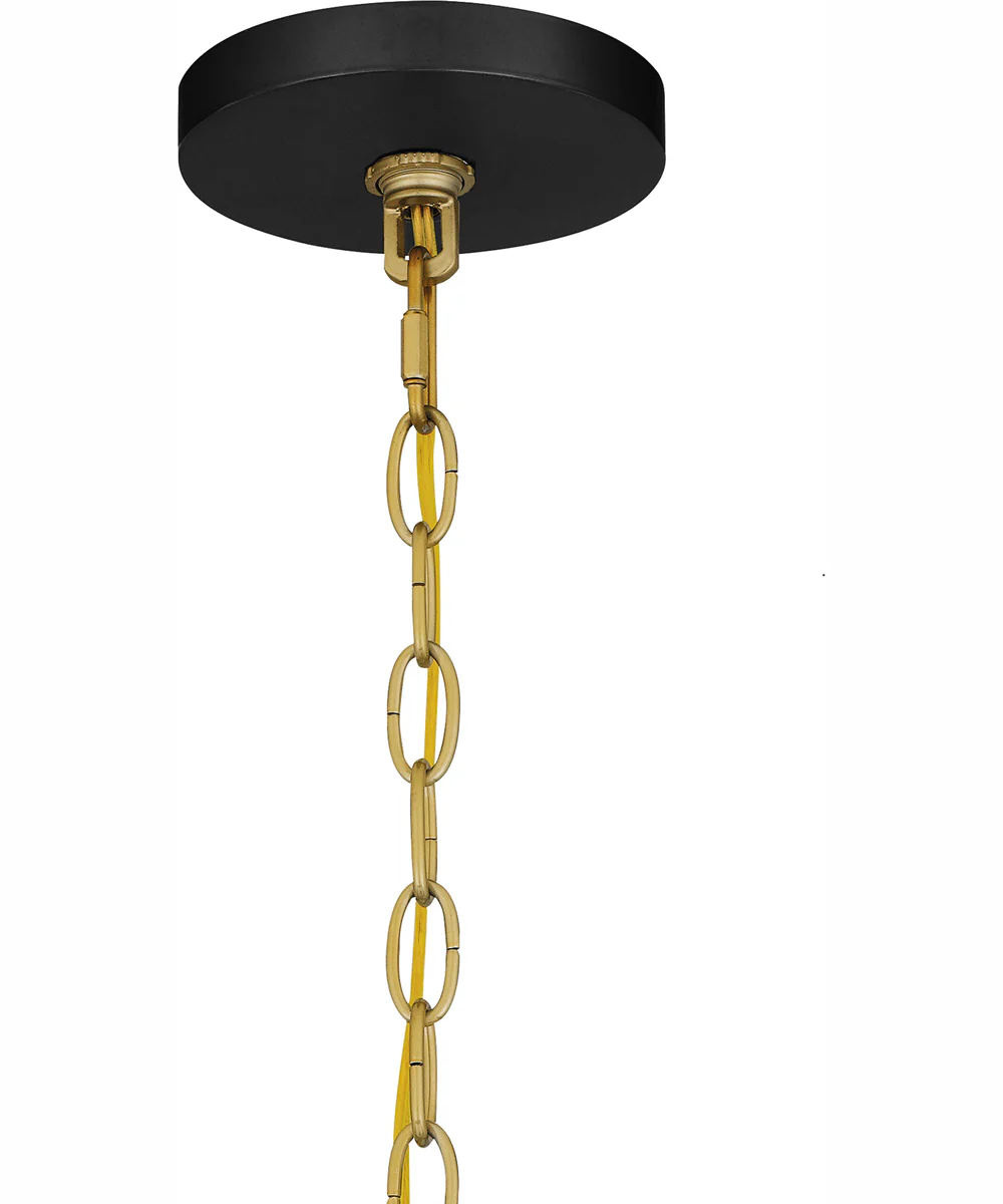 Kynwyd 4-light Pendant Matte Black - Image 7