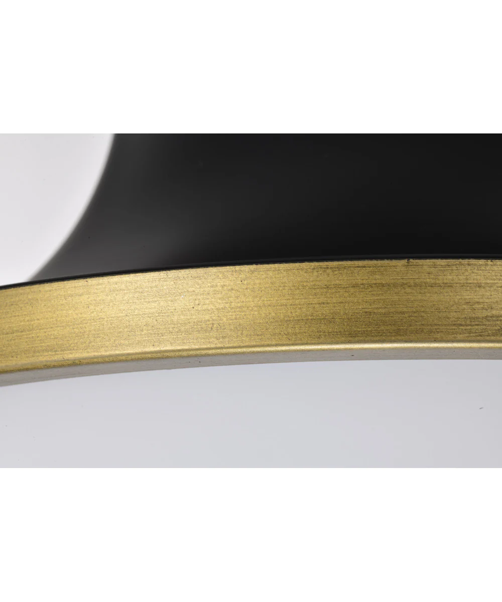 Lafayette 1-Light Close-to-Ceiling Matte Black - Image 11