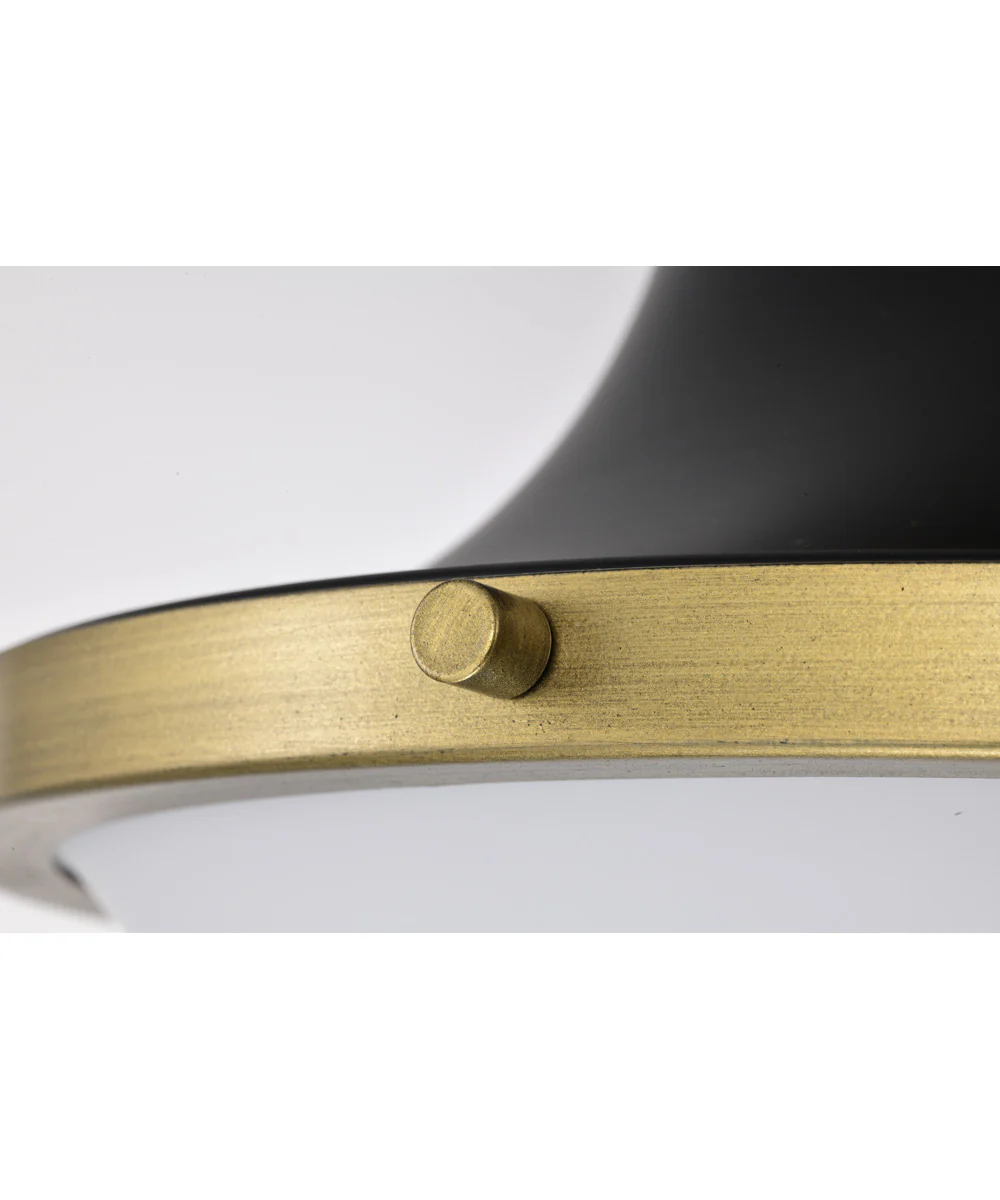 Lafayette 1-Light Close-to-Ceiling Matte Black - Image 9