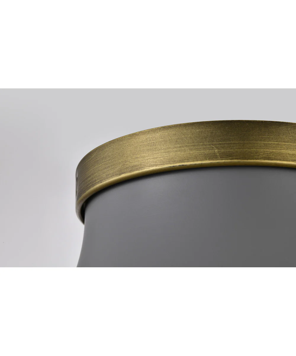 Lafayette 1-Light Close-to-Ceiling Matte Gray - Image 10