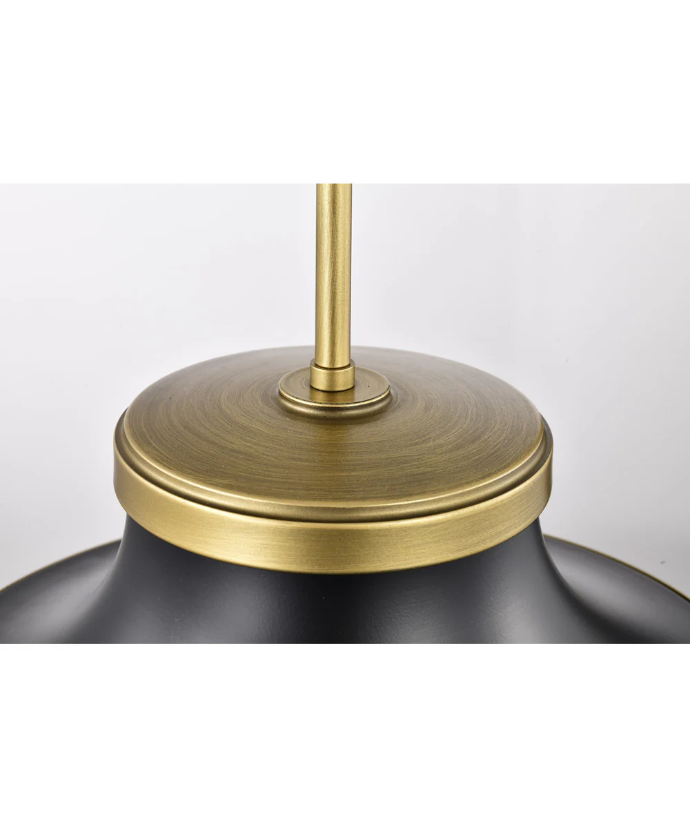 Lafayette 1-Light Pendant Matte Black - Image 10