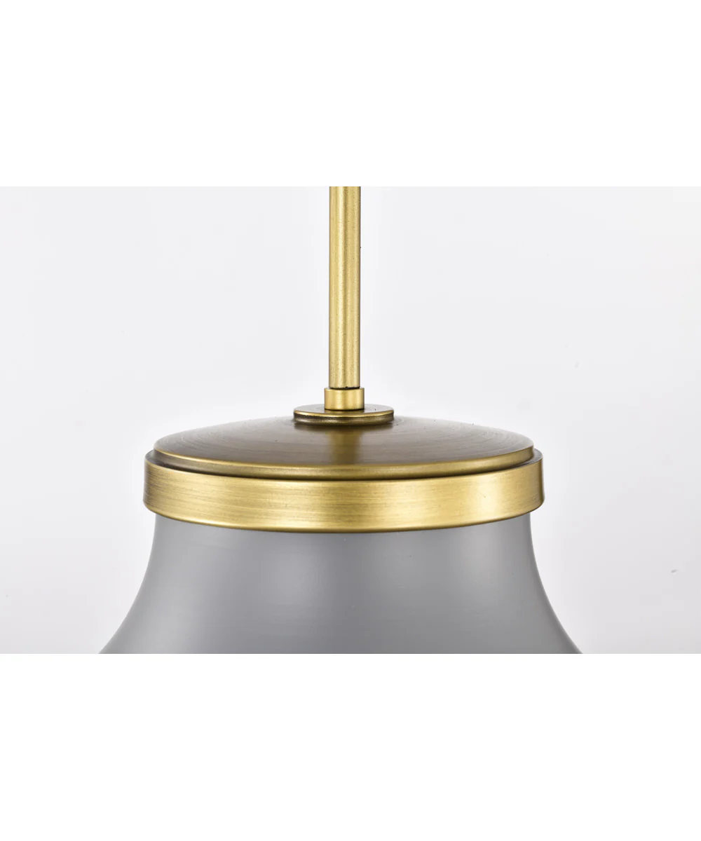 Lafayette 1-Light Pendant Matte Gray - Image 8