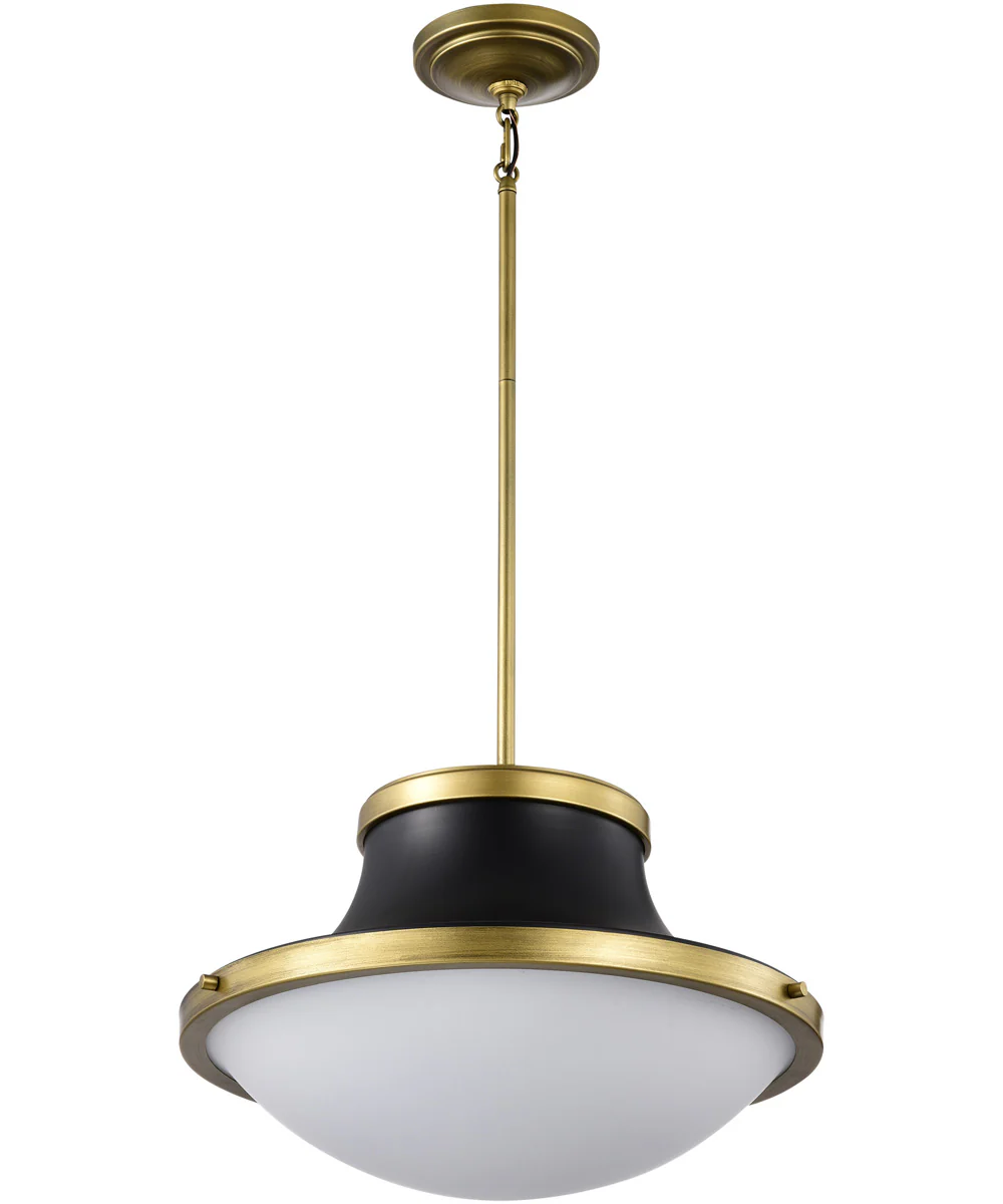 Lafayette 3-Light Pendant Matte Black - Image 5