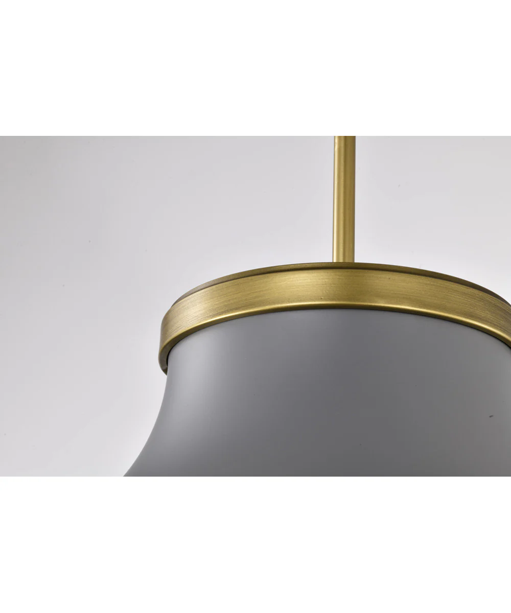 Lafayette 3-Light Pendant Matte Gray - Image 10
