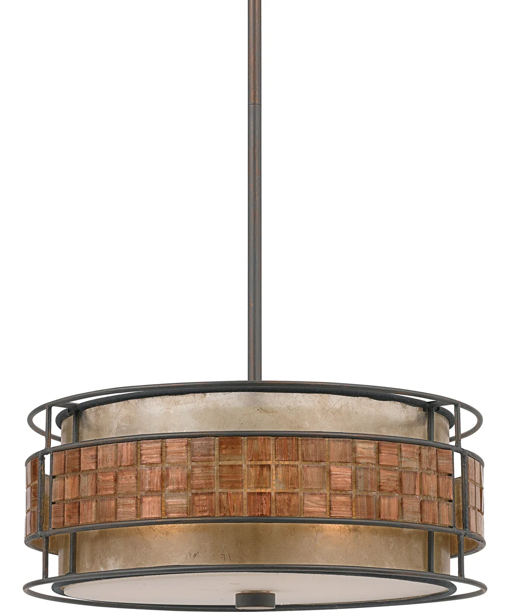 Laguna 3-light Pendant Renaissance Copper - Image 2