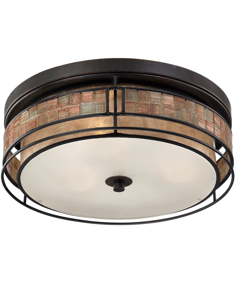 Laguna Small 3-light Flush Mount Renaissance Copper - Image 2