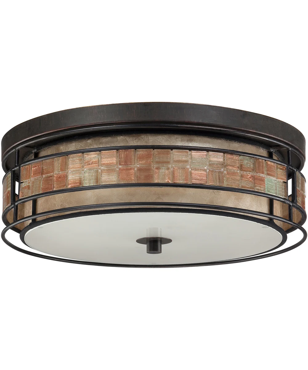 Laguna Small 3-light Flush Mount Renaissance Copper - Image 3