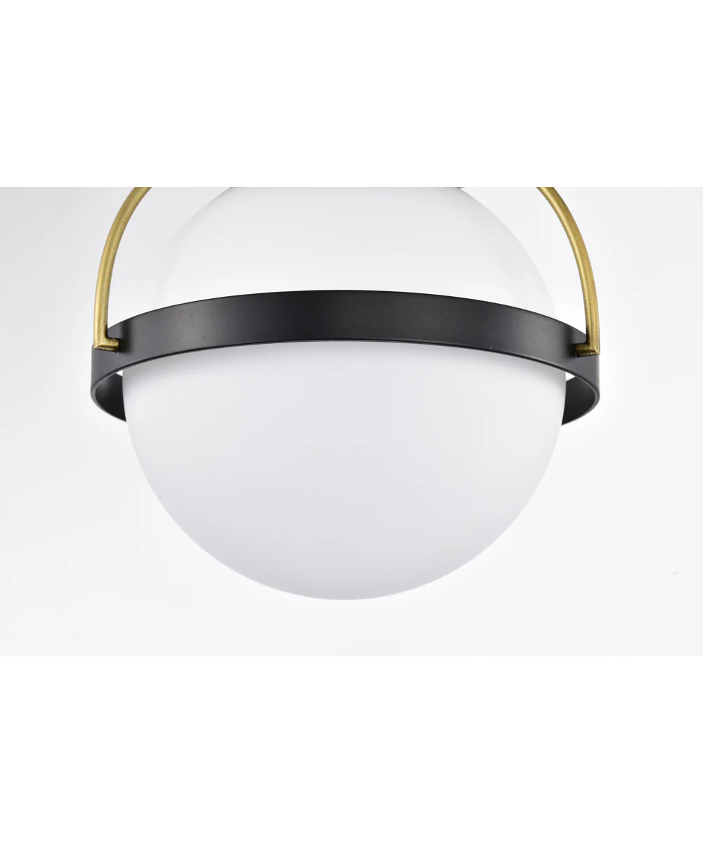 Lakeshore 1-Light Close-to-Ceiling Matte Black - Image 11