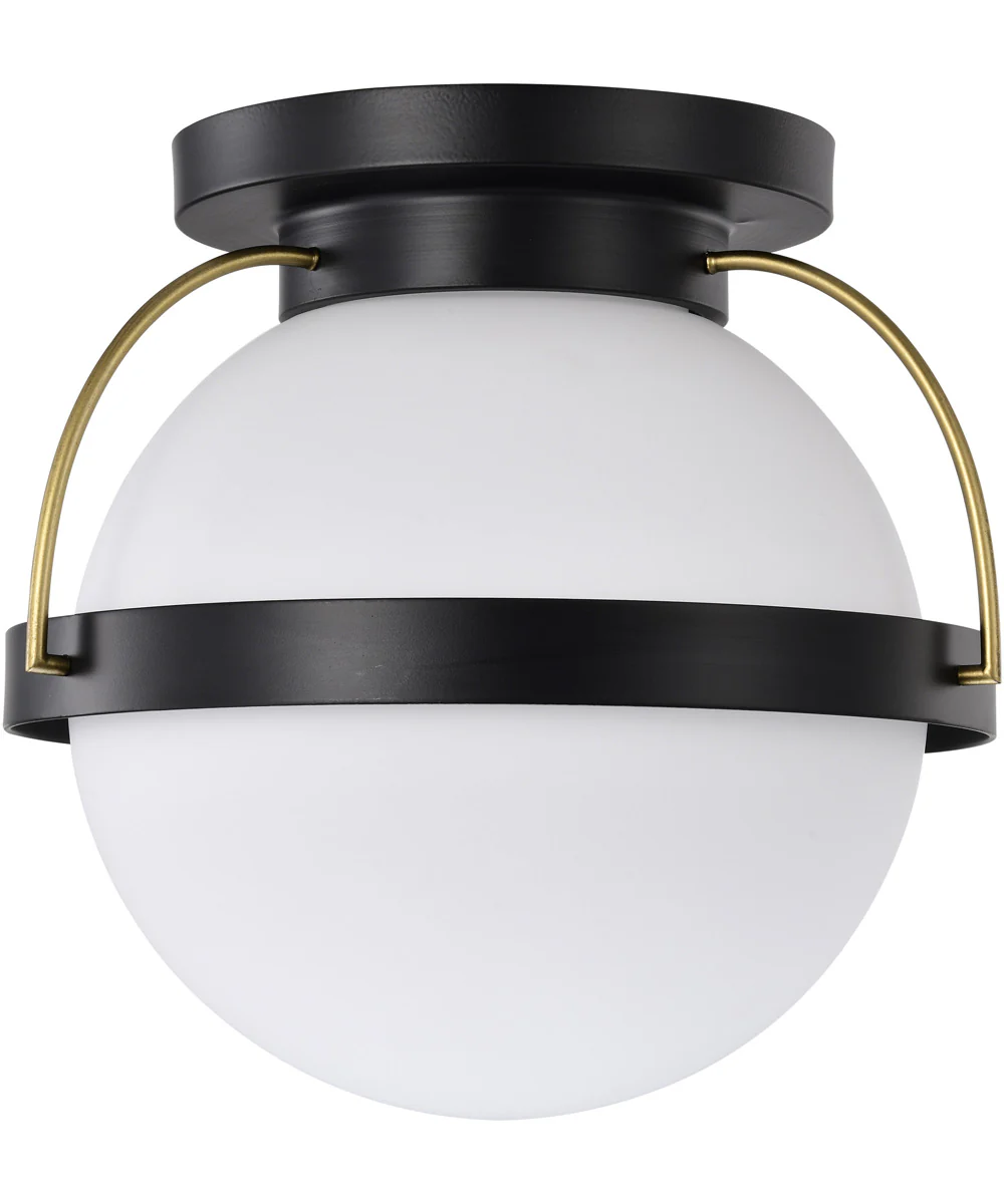 Lakeshore 1-Light Close-to-Ceiling Matte Black - Image 5