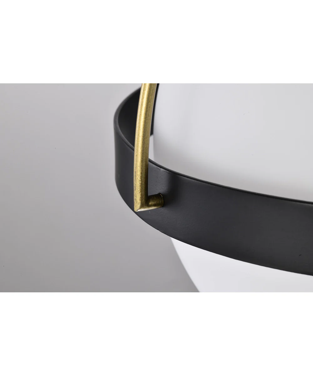 Lakeshore 1-Light Close-to-Ceiling Matte Black - Image 8