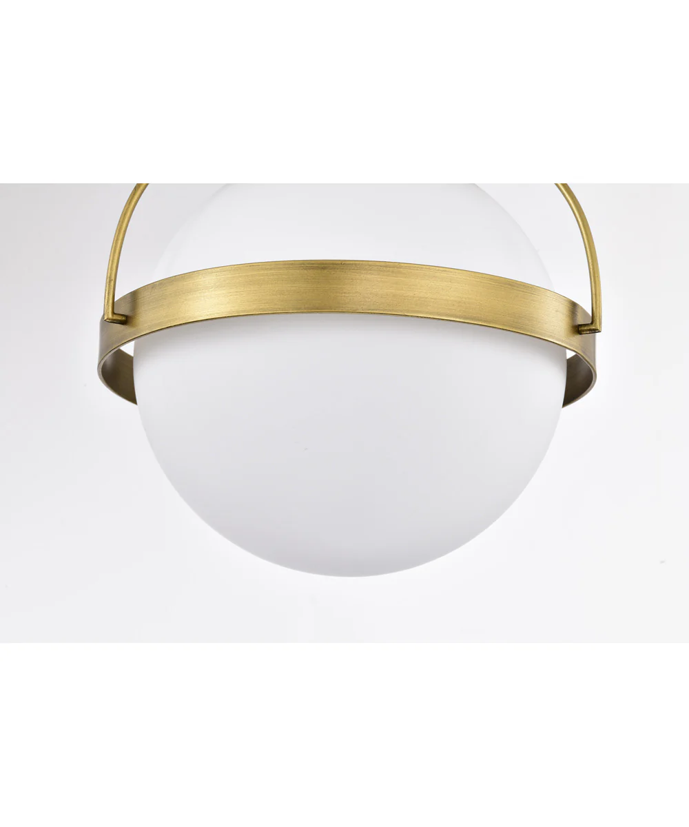 Lakeshore 1-Light Close-to-Ceiling Natural Brass - Image 11