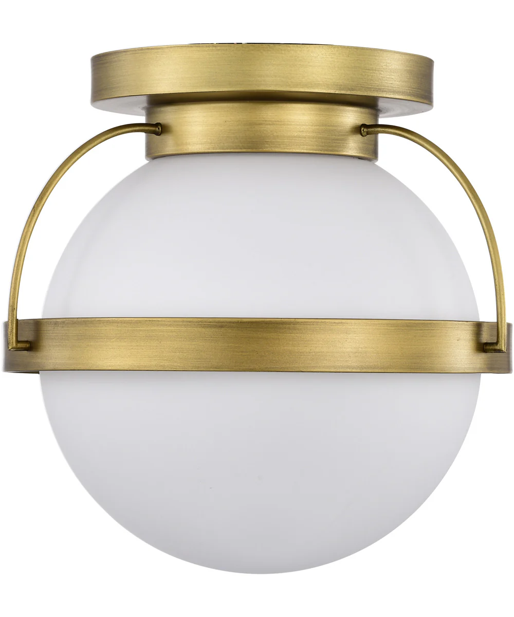 Lakeshore 1-Light Close-to-Ceiling Natural Brass - Image 3