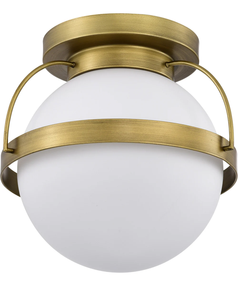 Lakeshore 1-Light Close-to-Ceiling Natural Brass - Image 5